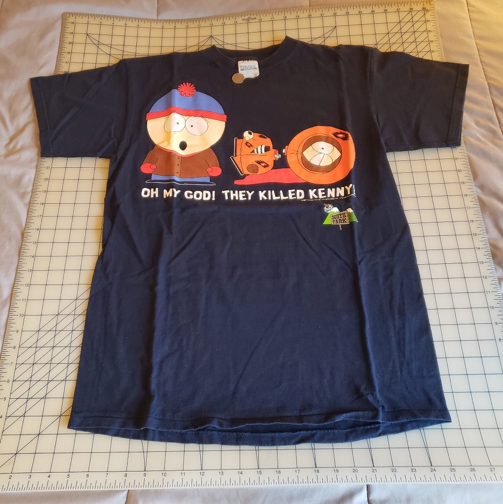 1997 South Park TV promo t shirt L true vintage
